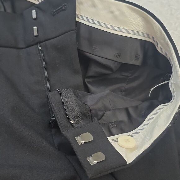 Banana Republic Jackson Curvy Fit Black Dress Pants Straight Leg EUC - Picture 7 of 7